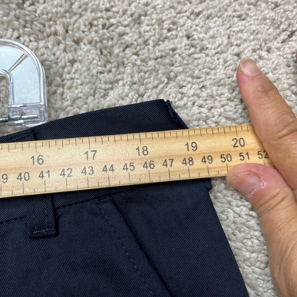 VF Imagewear FedEx Cargo Pants Mens 40R 37U Navy Reflective Workwear Unhemmed